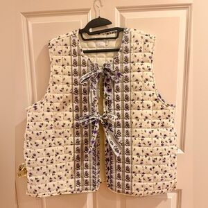 ASOS Design - women’s patchwork vest with pockets - size 12